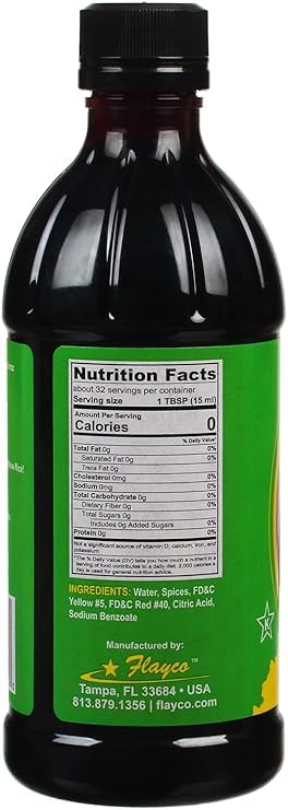 Marliss Yellow Rice Color, X-Large 16oz Bottle — Vibrant Amarillo for White Rice, Gluten-Free, Star-K Kosher, Made in USA — Adds Color Only, No Flavor Change