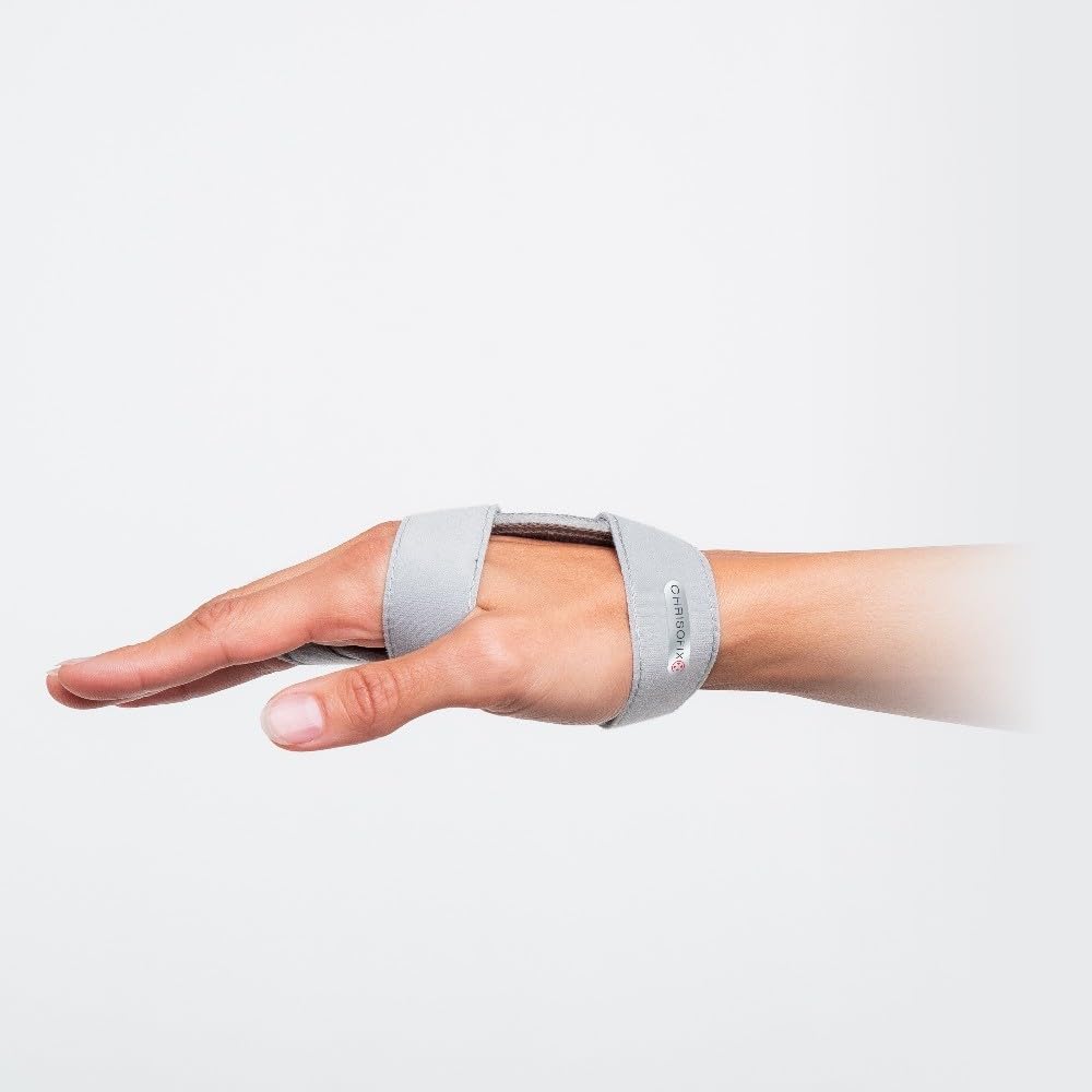 Chrisofix 5th Metacarpal Fracture Orthosis, Flexible, Light, Perforated, X-Ray Transparent, and Washable, Medium