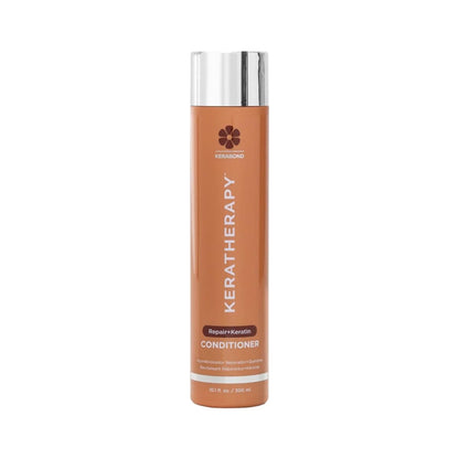 KERATHERAPY Keratin Infusion Repair Conditioner, 10.1 fl. oz., 300 ml - Repairs Dry, Damaged or Frizzy Hair with Caviar Extract, Argan Oil & Kerabond