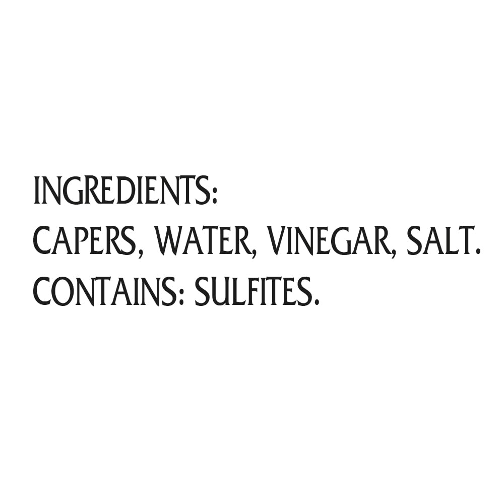 Mantova Caperberries in a Vinegar Mild Brine, 7.05 oz. (Pack of 2), Product of Italy, All-Natural, Caper Bush Fruit, Non-GMO, Gluten-Free, Cholesterol-Free, Vegan-Friendly, Paleo-Friendly