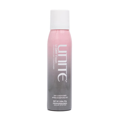 UNITE Hair – U:DRY Fresh – Waterless Dry Conditioner Spray to Restore Moisture, Soften & Smooth Between Washes – UV & Thermal Protection – 3.2 Oz