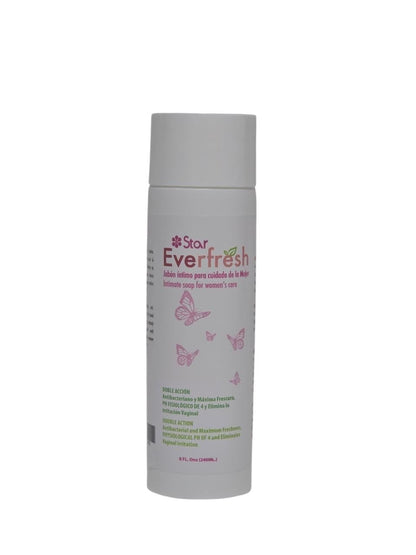 Everfresh Intimate Feminine Wash – Antibacterial Soap with pH 4, Maximum Freshness, Vaginal Hygiene Cleanser for Daily Women Care, 8 fl oz