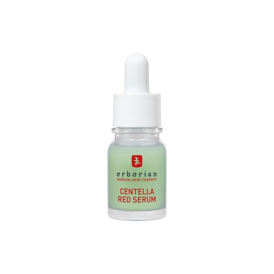 Erborian Red Serum, Daily Hydrating & Soothing Redness Treatment for Sensitive Skin, Lightweight Barrier Support with Centella, Korean Skincare