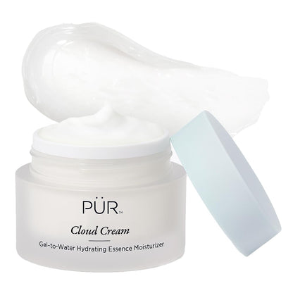 PÜR MINERALS Face Moisturizer for Women & Men, 4-in-1 Cloud Cream - Hydrating Facial Moisturizer That Hydrates, Soothes, Smooths, & Primes Skin - Anti-Aging Face Cream for Fine Lines & Wrinkles