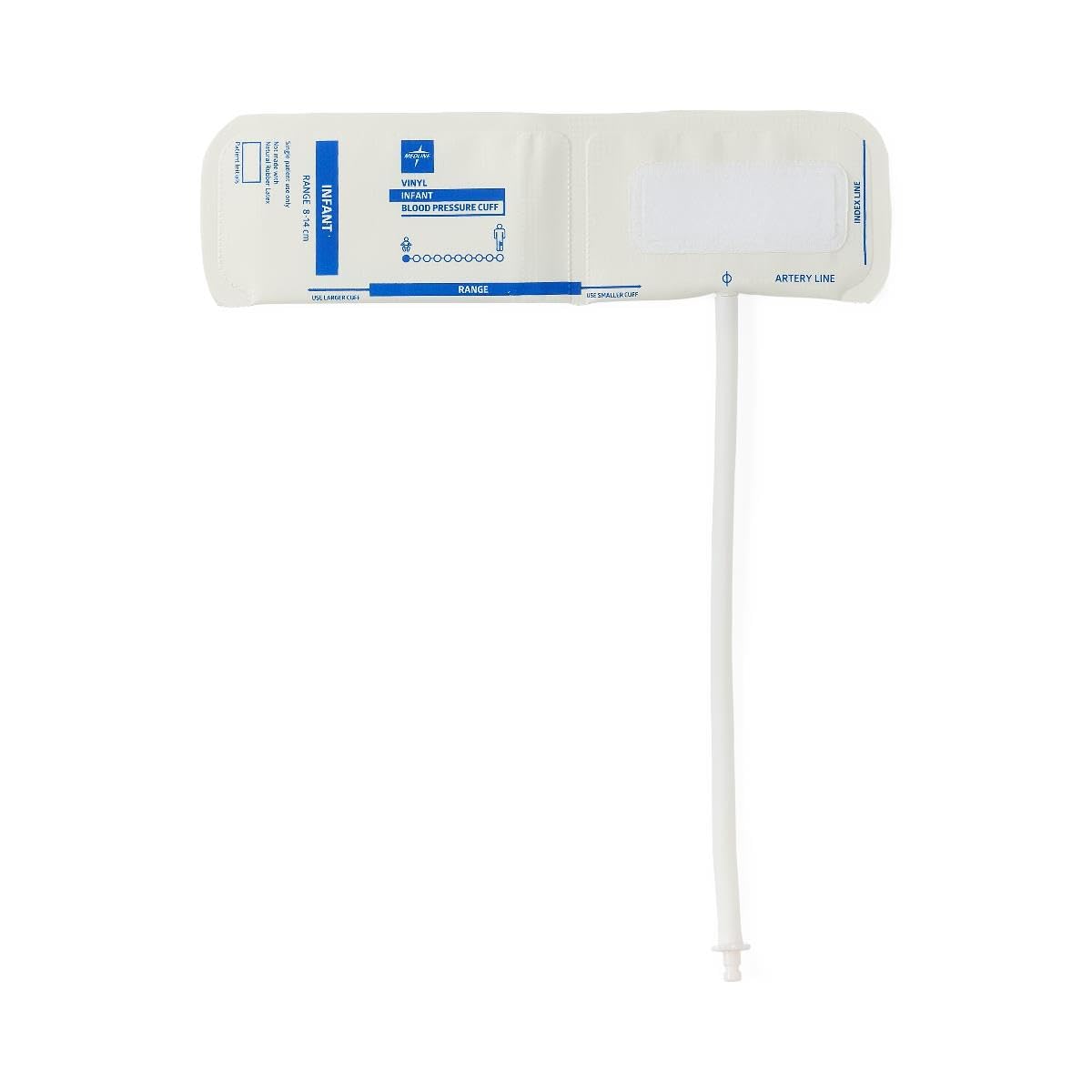 Disposable Vinyl 1-Tube BP Cuff with Bayonet Connector, Infant,5,Box,MDS9720HPV