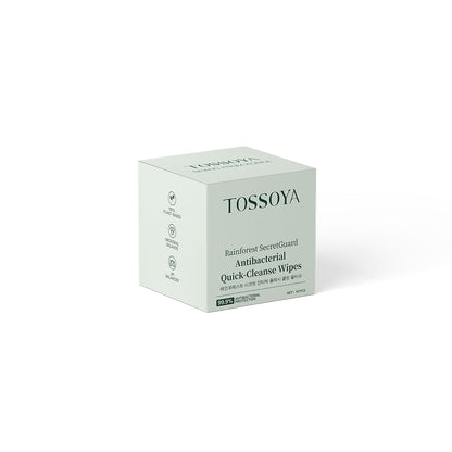 Tossoya™ Gentle Intimate Wipes - pH Balanced Feminine Cleansing Wipes for Sensitive Skin - Quick-Dry & Refreshing Daily Care - Individually Wrapped - Plant-Based Formula -10 Count (Pack of 1)