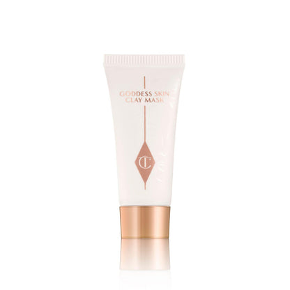Charlotte Tilbury Goddess Skin Clay Mask - Pore Tightening & Hydrating Clay Face Mask with Vitamin C & Sweet Almond Oil - Reveals a Luminous, Dewy Glow
