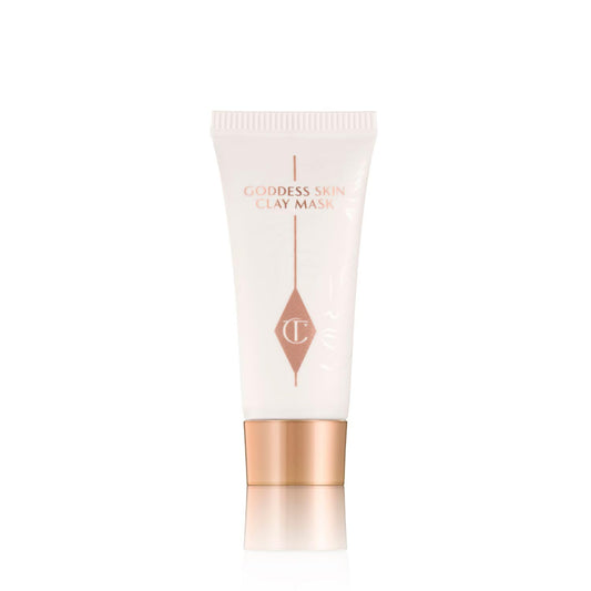 Charlotte Tilbury Goddess Skin Clay Mask - Pore Tightening & Hydrating Clay Face Mask with Vitamin C & Sweet Almond Oil - Reveals a Luminous, Dewy Glow