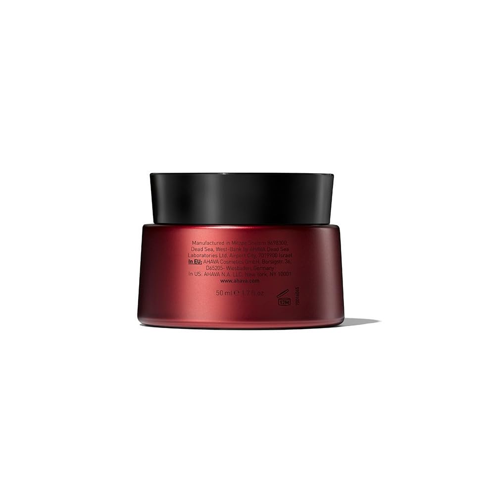AHAVA Apple of Sodom Advanced Deep Wrinkle Smoothing & Firming Cream - Targets Age-Related Wrinkles & Restores Volume, includes exclusive Osmoter & ATPeptide, 1.7 Fl.Oz