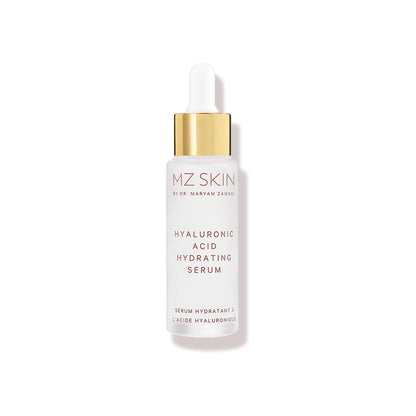 MZ SKIN Hyaluronic Acid Hydrating Serum 1.01 fl oz - Multi-Molecular Complex with Panthenol & Snow Mushroom for Deep Hydration & Anti-Aging to Reduce Wrinkles, All Skin Types, Fragrance Free