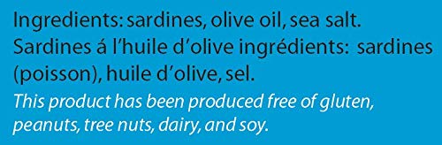 Matiz Sardines in Olive Oil, 4.2 Ounce Can (Pack of 5) Spanish Gourmet Wild Caught Natural Fish for Tapas, Snacks, or Meals, Protein Rich, Sealed Freshness