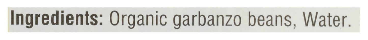 365 by Whole Foods Market, Organic Unsalted Garbanzo Beans, 13.4 Ounce