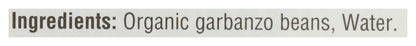 365 by Whole Foods Market, Organic Unsalted Garbanzo Beans, 13.4 Ounce