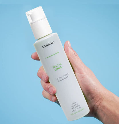 Sonage Soothing Facial Rinse: Alcohol-Free Toner | Calms Redness, pH Balancing for Sensitive Skin