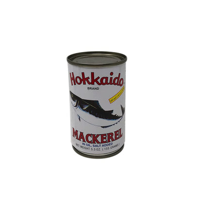 Hokkaido Mackerel in Oil 5.5oz, 6 Pack