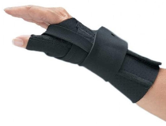 North Coast Comfort Cool Arthritis Wrist and Thumb Splin, Large, Left
