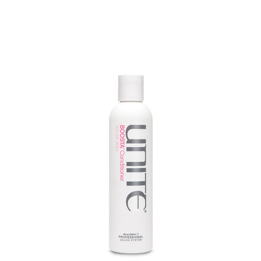 UNITE Hair – BOOSTA Conditioner – Lightweight Volumizing Conditioner to Hydrate & Support Long-Lasting Body – For Fine or Limp Hair – UV Protection – 8 Fl Oz