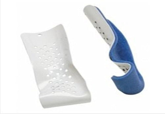 DJO Wrist/Forearm Splint PROCARE Colles Aluminum/Foam Left Hand White/Blue Large (#79-72117, Sold Per Piece)