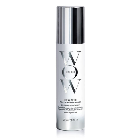 COLOR WOW Dream Filter Pre Shampoo Mineral Remover – Hard water detox | Get Lighter, Brighter, Shinier Color in 3 Minutes