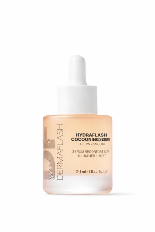 DERMAFLASH HYDRAFLASH COCOONING SERUM Smoothing, Firming + Depuffing Serum for Face