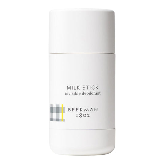 Beekman 1802 Milk Stick Whole Body All-Day Invisible Deodorant - 2.5 oz - Scented - Fights Odor-Causing Bacteria & Controls Sweat - Aluminum Free - Good for Sensitive Skin - Cruelty Free