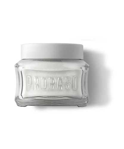 Proraso Pre Shave Conditioning Cream - Oatmeal & Green Tea - Nourishing & Gentle Formula for Sensitive Skin - Premium Italian Pre Shave Cream - 3.6oz
