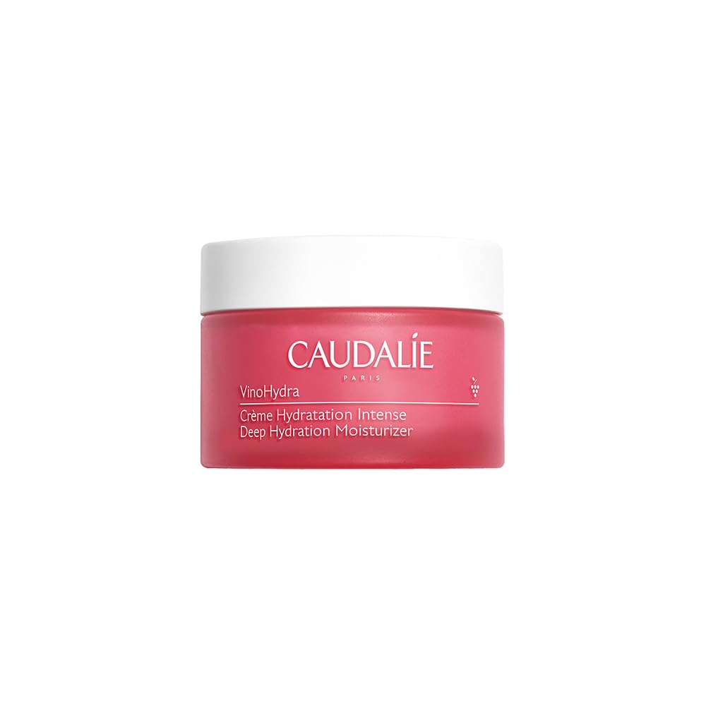 Caudalie VinoHydra Deep Hydration Moisturizer with Hyaluronic Acid, Shea Butter, and Grape Water, to Intensely Hydrate, Nourish, and Soothe