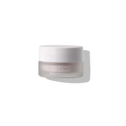 Hydramemory Exfoliating Lip Scrub, Smoothing Treatment, Removes Dead Cells, Dryness, Restores Softness, Silkiness, Vegan, Jojoba Microspheres, Shea Butter, All Skin Types, 0.34 Fl Oz
