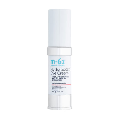m-61 Hydraboost Eye Cream | Moisturizing, Firming Undereye Cream with Hyaluronic, Glycolic, Vitamin B5, and Peptides. Dermatologist Tested with Clinical Trial Results. For All Skin Types - 0.5 Fl Oz
