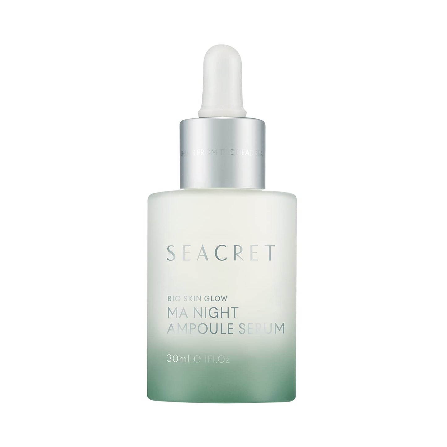 SEACRET Minerals Bio Skin Glow Face Serum, Multi-Acid Complex Night Serum for Face, Ampoule, 1 Fl Oz / 30 ml