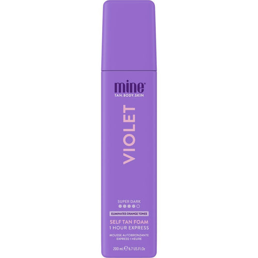 MineTan | Color Correcting Self Tan Foam Collection - 1 Hour Express Fake Tanning Mousse, Lightweight, Fast Dry, Ultra Dark Glow, Sunless Tanner for All Tones 6.7 Fl Oz