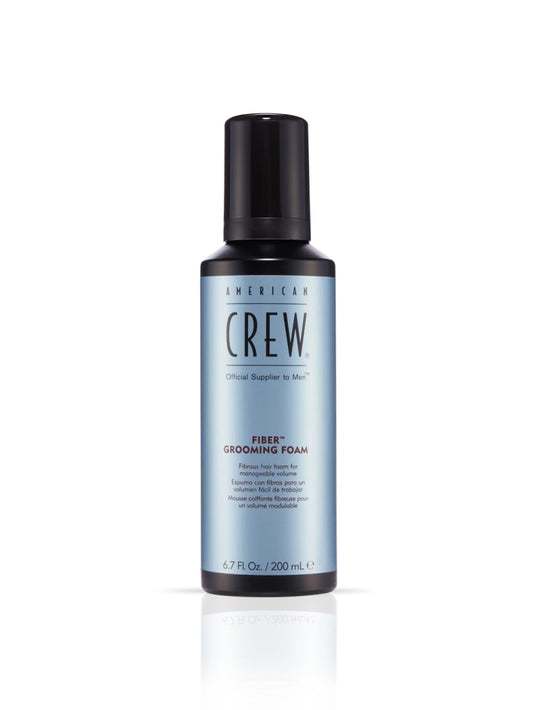 American Crew Men's Hair Fiber Grooming Foam, Like Hair Gel, 6.7 Fl Oz