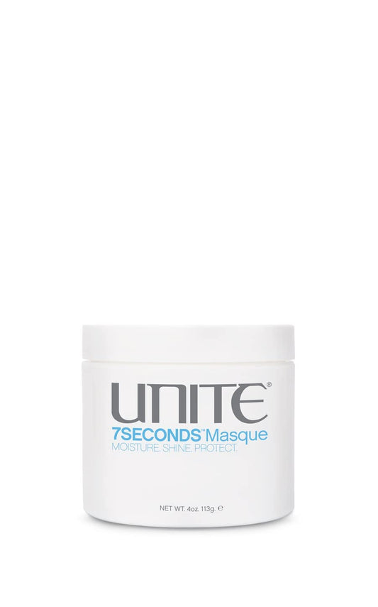 UNITE Hair – 7SECONDS Masque – Deep Conditioning Treatment to Restore Elasticity, Strength & Long-Lasting Shine – Intensive Hydration for All Hair Types – 4 Fl Oz