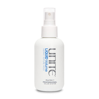 UNITE Hair – LIQUID Volume – Wet-to-Dry Texturizing Spray for Weightless Volume, Body & Matte Finish – Reactivates for All-Day Texture – 4 Fl Oz