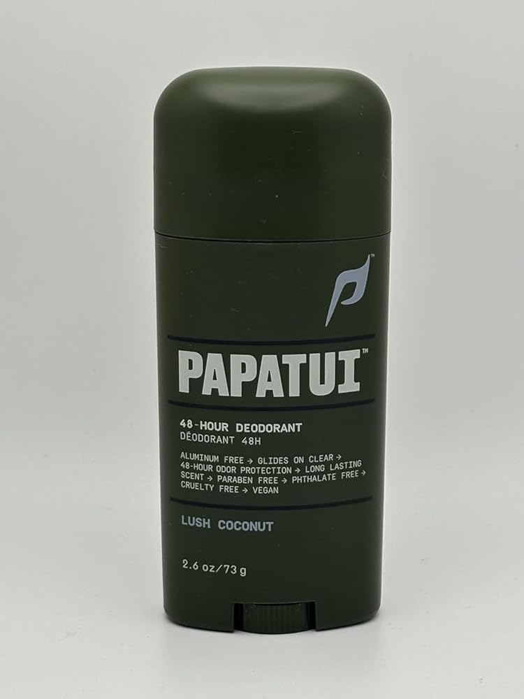 Papatui - New Triple Action Complex Men's Antiperspirant - Lush Coconut - 48-Hour Sweat and Odor Protection - 2.6oz - Pack Of 01
