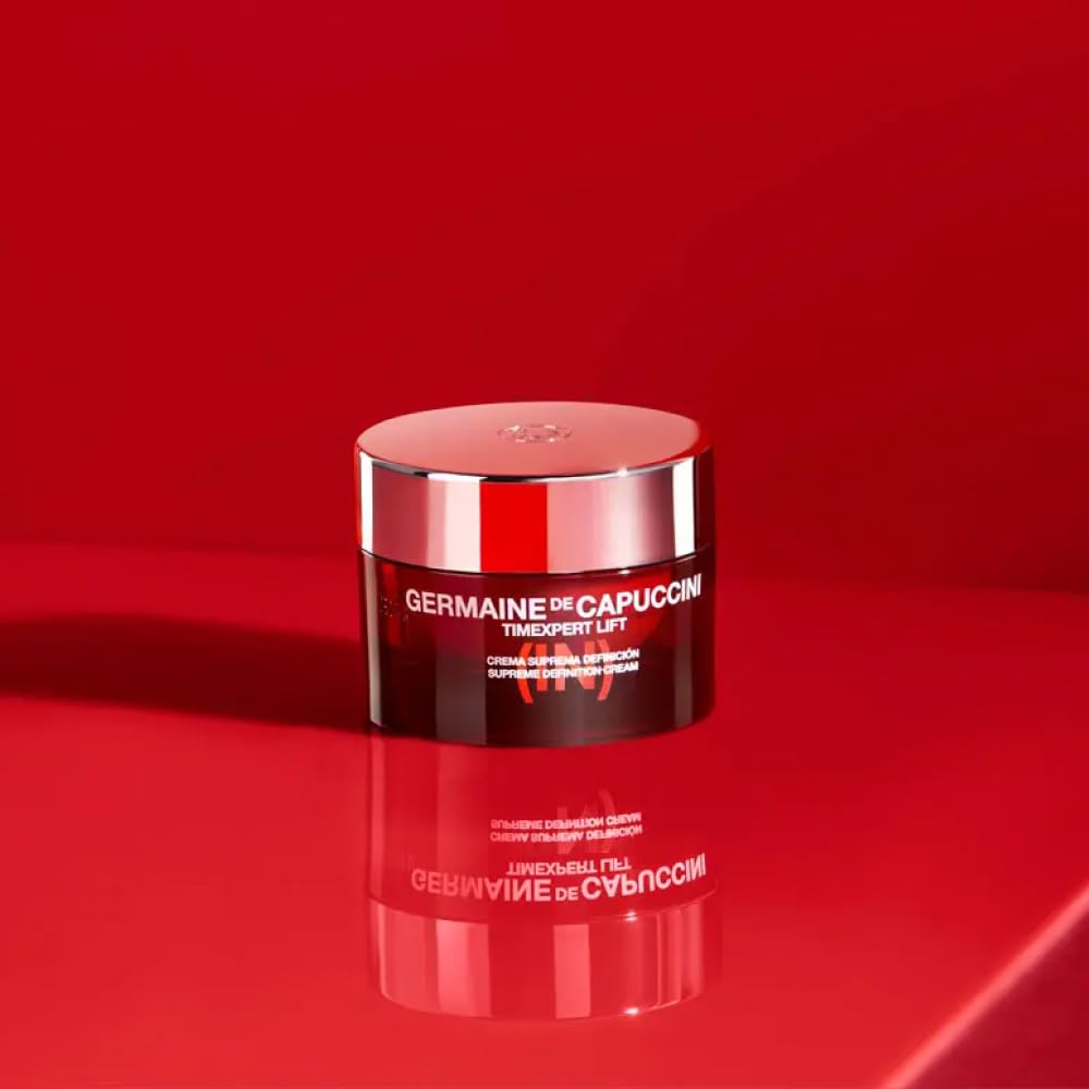 Germaine de Capuccini - Anti-Aging Firming Face Cream | Timexpert Lift (IN) Supreme Definition | Hydrating Moisturizer to Lift and Tighten Skin | V-MATRIX (Oligosaccharides + Peptides) - 1.7 Fl Oz