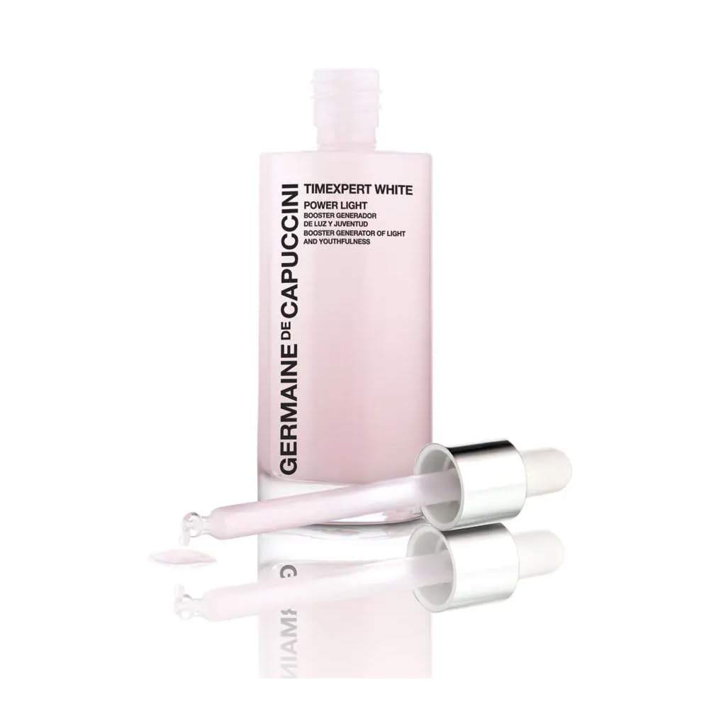 GERMAINE DE CAPUCCINI | Timexpert White Power Light Serum | Hydrating face serum | Daily Boost of Luminosity - All type of Skins - Dermatologist Tested - 1.7 Fl oz