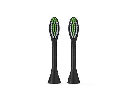 Philips One by Sonicare 2pk Brush Heads, Black BH1022/06