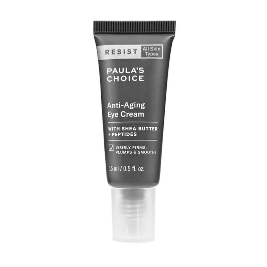 Paula's Choice RESIST Anti-Aging Eye Cream with Shea Butter & Vitamin C for Puffy Eyes, Wrinkles, Fine Lines & Crow's Feet, 0.5 Fl Oz