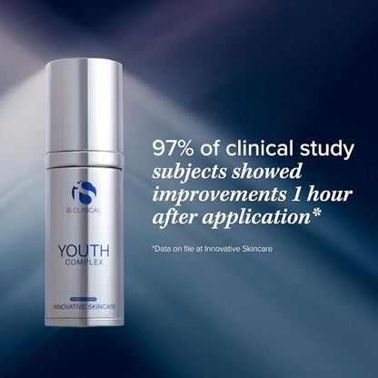 IS CLINICAL Youth Complex, An Anti-aging, Formula Boosts Collagen and Elastin Production Anti-wrinkle and Firms Skin