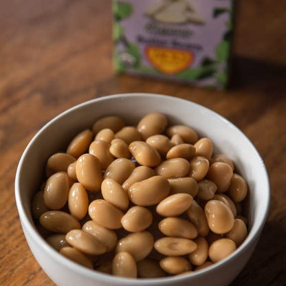 Jack’s | Organic White Butter Beans 13.4 oz. | Filled with Protein & Fiber, Low Sodium & Non-GMO | (8 PACK)