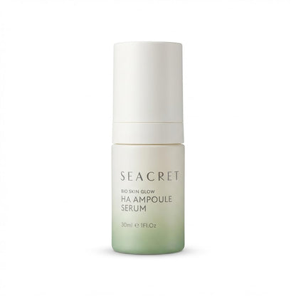 SEACRET Minerals Bio Skin Glow Face Serum, Hyaluronic Acid Serum for Face, Ampoule, 1 Fl Oz / 30 ml