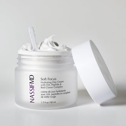 NassifMD Pure Hydration Rejuvenating Night Cream, Deep Moisturizing and Smoothing Formula for Overnight Skin Renewal, Ideal for Dry and Mature Skin