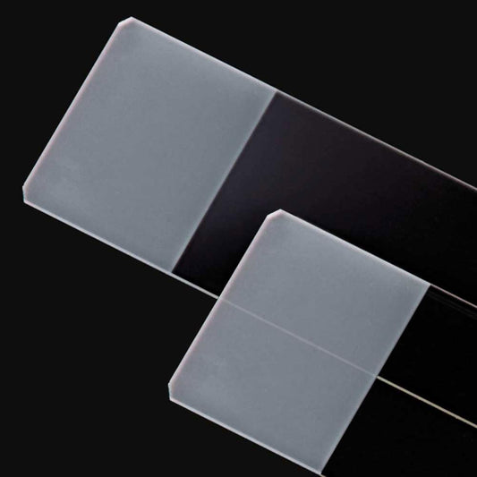Globe Scientific General Purpose Microscope Slides, Frosted 1 End 1 Side, Ground Edges, Safety Corners, 25 x 75mm, Pre-Cleaned, 72/Box, 1440/CS