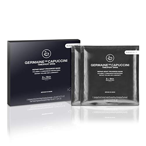 Germaine de Capuccini - Timexpert SRNS Repair Night Progress Mask (2 Units) - Instant Volume and Luminosity - Facial mask of high technology - All Skin Types - 0.77 oz
