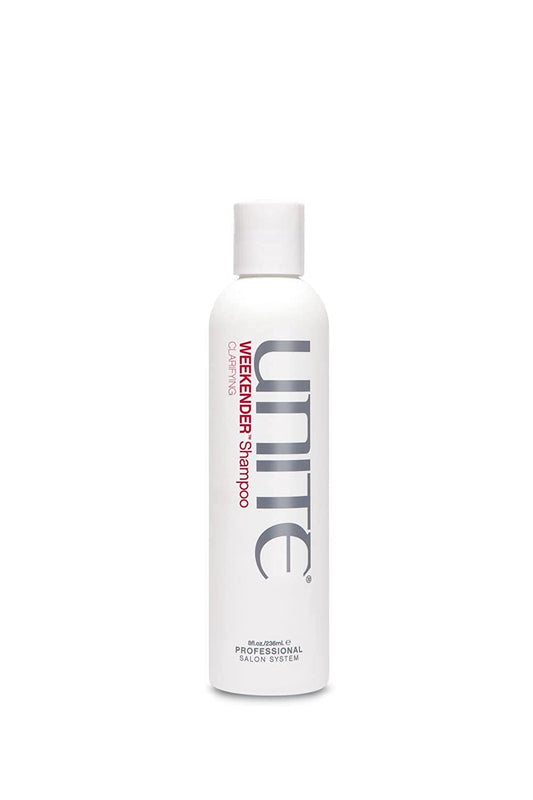 UNITE Hair – WEEKENDER Shampoo – Gentle Clarifying Cleanser to Remove Buildup & Restore Shine – Non-Stripping Weekly Reset for All Hair Types – 8 Fl Oz