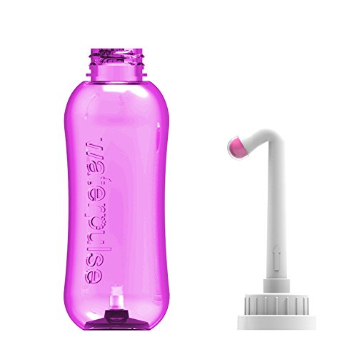 Wolfbeam Portable Hand-held Vulva and Anus Cleaner and Personal Health Vaginal Washing Container, Travel Urinal Spray Scrubber for Personal Hygiene (PG 2INQ 450ML)