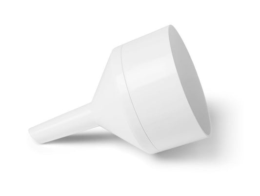 United Scientific™ 57105 Polypropylene Buchner Funnel, 8cm O.D., 125mL Capacity, 2 Parts - Designed for 7cm Filter Paper