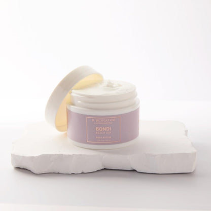 The Beachwaver Co. B. Bungalow Bondi Beach Day Body Butter | Full Size (8 Fl Oz) | Made with Cloudberry Seed Oil, Vegan Squalane and Hyaluronic Acid | Caribbean Coconut & Mexican Vanilla Orchids