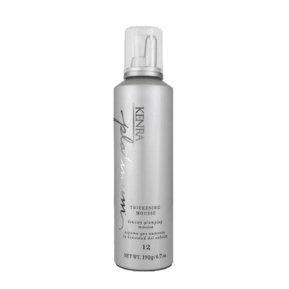 Platinum Thickening Mousse 12 | Volumizing Styler | Adds Fullness & Body | Humidity Protection Up To 48 hours | Density Plumping up tp 150% | Thermal Protection | All Hair Types